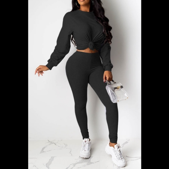 Two Piece Pants Set - Picture 1 of 2